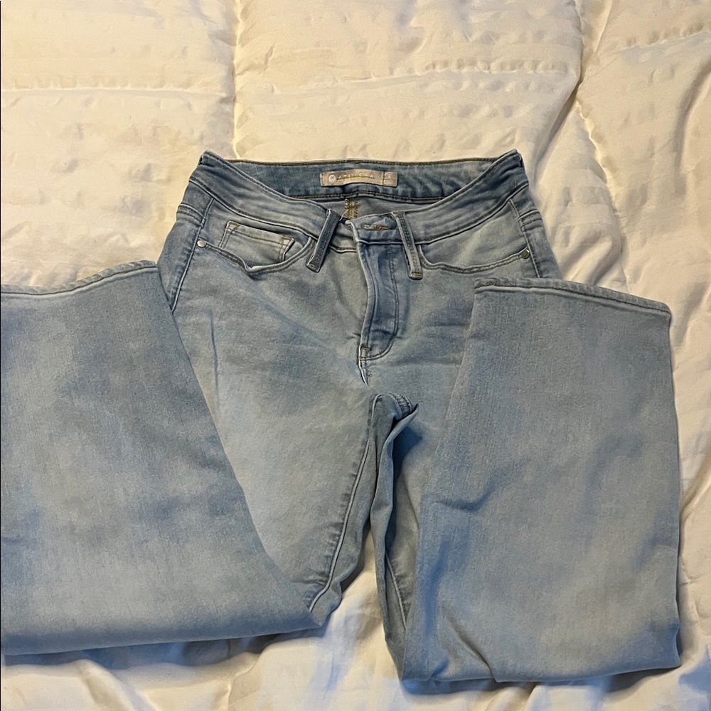Athleta Light Blue Straight Leg Jeans